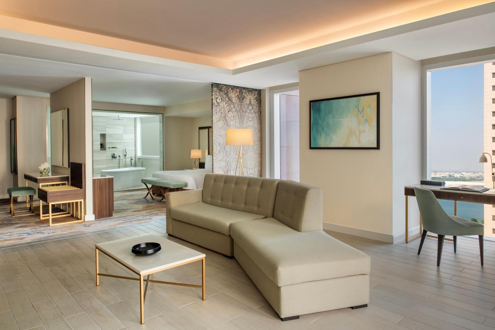 Dusit Doha Hotel Buitenkant foto A suite at the hotel