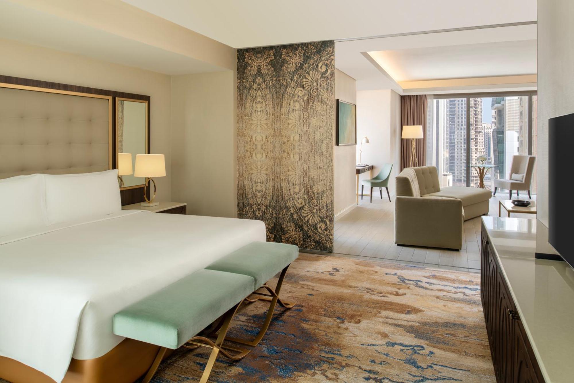 Dusit Doha Hotel Buitenkant foto A suite at the hotel